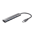 Trust Halyx 24948 USB-C hub with four USB-A ports